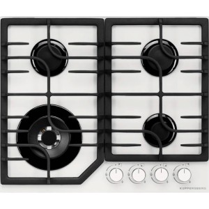Газовая варочная панель Kuppersberg FG 63 W White