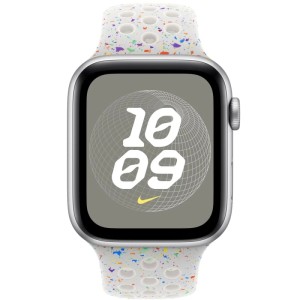 Ремешок Apple Watch 46mm Pure Platinum Nike Sport Band S/M