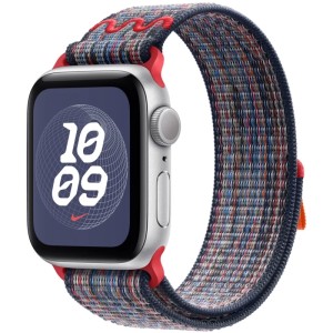 Ремешок Apple Watch 42mm Blue/Red Nike Sport Loop