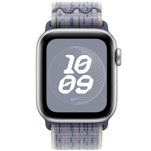 Ремешок Apple Watch 42mm Grey/Blue Nike Sport Loop