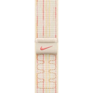 Ремешок Apple Watch 42mm Starlight/Pink Nike Sport Loop