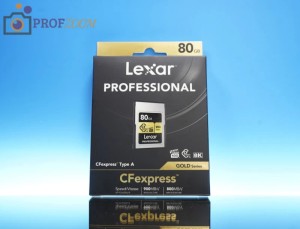 Карта памяти Lexar CFexpress Type A 80gb Gold Series