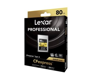 Карта памяти Lexar CFexpress Type A 80gb Gold Series