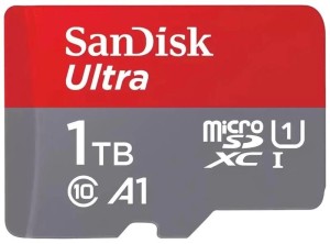 Карта памяти Micro SecureDigital 1Tb SanDisk Ultra microSDXC class 10 UHS-1 A1 SDSQUAC-1T00-GN6MN Карта памяти Micro SecureDigital 1Tb SanDisk Ultra microSDXC class 10 UHS-1 A1 SDSQUAC-1T00-GN6MN