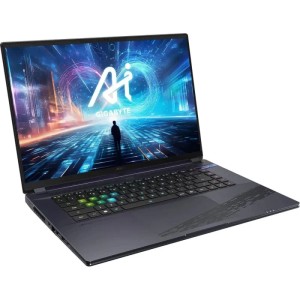 Ноутбук Gigabyte Aorus 16X, 16" (2560x1600) IPS 165 Гц/Intel Core i7-13650HX/32 ГБ DDR5/1024 ГБ SSD/NVIDIA GeForce RTX 4070 для ноутбуков (8 Гб)/Без системы, Серый (9SG-43KZC64SD)
