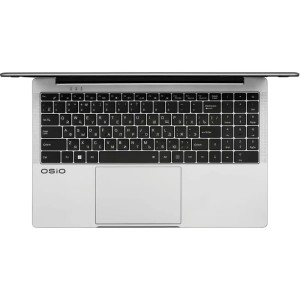Ноутбук OSiO FocusLine F150a, 15.6" (1920x1080) IPS/AMD Ryzen 7 5700U/16 ГБ DDR4/512 ГБ SSD/AMD Radeon Graphics/Windows 11 Home, Серый (F150A-016)
