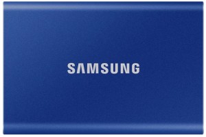 Внешний SSD диск Samsung T7 1TB, синий (MU-PC1T0H)