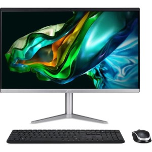 Моноблок Acer Aspire C24-1300, 23.8" (1920x1080) IPS / AMD Ryzen 5 7520U / 8 DDR5 / 512 ГБ SSD / AMD Radeon Graphics / Без ОС / Клавиатура, мышь, Черный (DQ.BL0CD.00A)