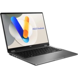 Ноутбук ASUS Vivobook 14 Flip TP3407SA-QL055W, 14" (1920x1200) OLED/Intel Core Ultra 7 256V/16 ГБ DDR5/1024 ГБ SSD/Intel Arc Graphics/Windows 11 Home, Серый (90NB14Y1-M00690)