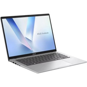 Ноутбук ASUS Vivobook 14 M1407KA-LY028, 14" (1920x1200) IPS/AMD Ryzen AI 5 340/16 ГБ DDR5/512 ГБ SSD/AMD Radeon Graphics/Без системы, Серебристый (90NB15H3-M000X0)
