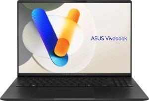 Ноутбук ASUS Vivobook S 16 OLED S5606MA-MX055W, 16" (3200x2000) OLED/Intel Core Ultra 5 125H/16 ГБ LPDDR5X/1024 ГБ SSD/Intel Arc Graphics/Windows 11 Home, Черный (90NB12E3-M00320)