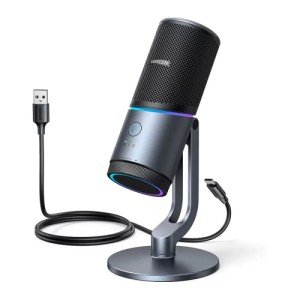 Микрофон UGREEN CM769 USB Desktop Microphone (35629) Grey (Серый) Микрофон UGREEN CM769 USB Desktop Microphone (35629) Grey (Серый)