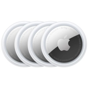 Трекер Apple AirTag белый/серебристый 4 шт MX542 Трекер Apple AirTag белый/серебристый 4 шт MX542