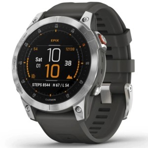 Смарт-часы Garmin Epix (Gen 2), 47 мм, Slate Steel Смарт-часы Garmin Epix (Gen 2), 47 мм, Slate Steel