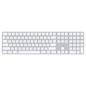 Клавиатура Apple Magic Keyboard with Touch ID and Numeric Keypad, White Клавиатура Apple Magic Keyboard with Touch ID and Numeric Keypad, White