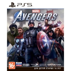 Игра Square Enix Мстители Marvel (русская версия) (PS5) Игра Square Enix Мстители Marvel (русская версия) (PS5)