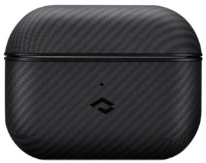Чехол Pitaka MagEZ Case for AirPods Pro 2 поддерживает MagSafe, чёрно/серый (полоска) Чехол Pitaka MagEZ Case for AirPods Pro 2 поддерживает MagSafe, чёрно/серый (полоска)