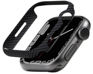 Чехол кевларовый Pitaka для Apple Watch серии 7/8 (45мм), черный
