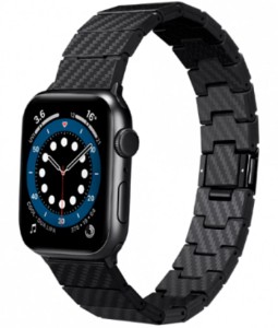 Браслет карбоновый Pitaka для Apple Watch 42/44мм - Elite (Modern)