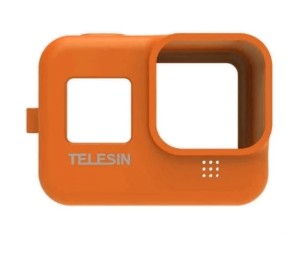 Силиконовый чехол Telesin для GoPro HERO 8 Black ( GP-PTC-801-OR) Orange Силиконовый чехол Telesin для GoPro HERO 8 Black ( GP-PTC-801-OR) Orange