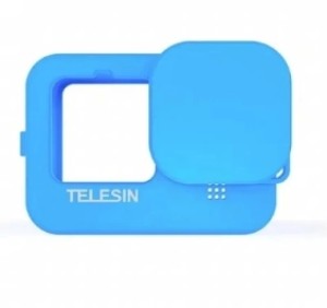 Силиконовый чехол Telesin для GoPro HERO 9 Black (GP-HER-041-BL) Blue Силиконовый чехол Telesin для GoPro HERO 9 Black (GP-HER-041-BL) Blue