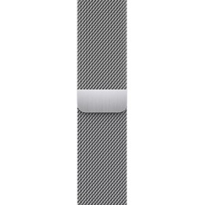 Ремешок Apple Watch 45mm Silver Milanese Loop Ремешок Apple Watch 45mm Silver Milanese Loop