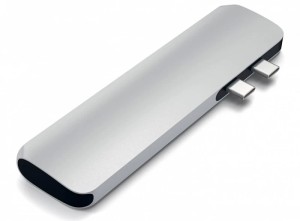 Хаб Satechi USB-C 7 в 1 (ST-CMBPS) Silver Хаб Satechi USB-C 7 в 1 (ST-CMBPS) Silver