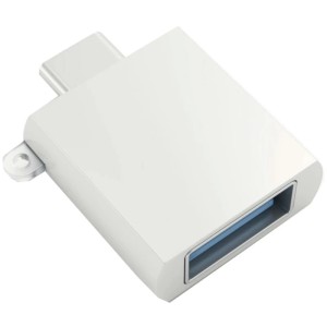 Хаб Satechi USB-C 2 в 1 (ST-TCUAS) Silver Хаб Satechi USB-C 2 в 1 (ST-TCUAS) Silver