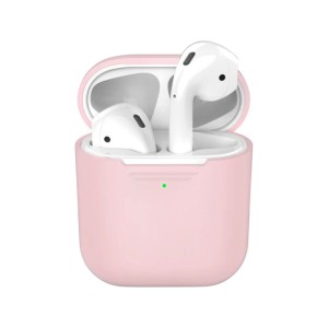 Силиконовый чехол Deppa для AirPods (47006) Pink Силиконовый чехол Deppa для AirPods (47006) Pink