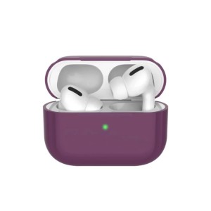 Силиконовый чехол Deppa для AirPods Pro (47034) Burgundy Силиконовый чехол Deppa для AirPods Pro (47034) Burgundy