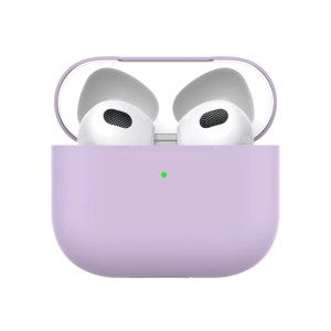 Силиконовый чехол Deppa для AirPods 3 (47320) Purple Силиконовый чехол Deppa для AirPods 3 (47320) Purple