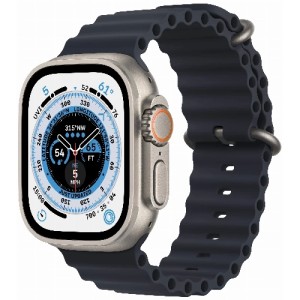 Смарт-часы Apple Watch Ultra 49mm корпус из титана, ремешок Ocean Band, Midnight black Смарт-часы Apple Watch Ultra 49mm корпус из титана, ремешок Ocean Band, Midnight black