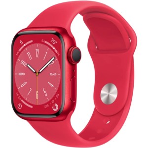 Смарт-часы Apple Watch Series 8 GPS 45mm PRODUCT RED Sport Band Смарт-часы Apple Watch Series 8 GPS 45mm PRODUCT RED Sport Band