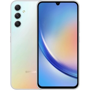 Смартфон Samsung Galaxy, A34 6/128 ГБ, Silver Смартфон Samsung Galaxy, A34 6/128 ГБ, Silver
