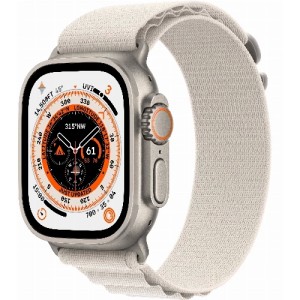 Смарт-часы Apple Watch Ultra 49mm корпус из титана, ремешок Alpine Loop M Starlight Смарт-часы Apple Watch Ultra 49mm корпус из титана, ремешок Alpine Loop M Starlight