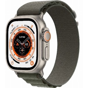 Смарт-часы Apple Watch Ultra 49mm корпус из титана, ремешок Alpine Loop M Green Смарт-часы Apple Watch Ultra 49mm корпус из титана, ремешок Alpine Loop M Green
