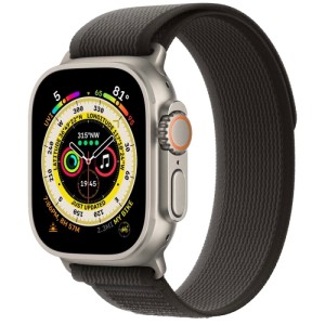 Смарт-часы Apple Watch Ultra 49mm корпус из титана, ремешок Trail Loop M/L, Black/Gray Смарт-часы Apple Watch Ultra 49mm корпус из титана, ремешок Trail Loop M/L, Black/Gray