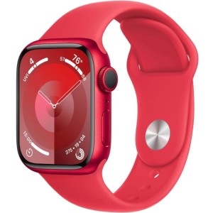 Смарт-часы Apple Watch Series 9 41 мм Sport Band, цвет Красный, размер (S/M) Смарт-часы Apple Watch Series 9 41 мм Sport Band, цвет Красный, размер (S/M)