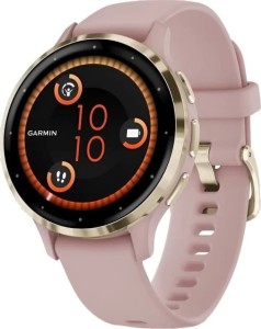 Смарт-часы Garmin Venu 3S, 41 mm, Розовый, золотистый безель, розовый ремешок Смарт-часы Garmin Venu 3S, 41 mm, Розовый, золотистый безель, розовый ремешок