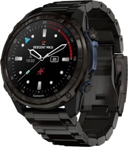 Смарт-часы Garmin Descent Mk3i, 51 мм, Титановый, угольно-серый безель с DLC-покрытием, титановый браслет Смарт-часы Garmin Descent Mk3i, 51 мм, Титановый, угольно-серый безель с DLC-покрытием, титановый браслет