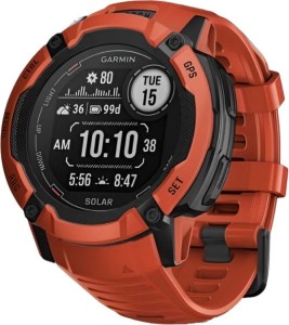 Смарт-часы Garmin Instinct 2X Solar Standard Edition - 50 mm, Красный Смарт-часы Garmin Instinct 2X Solar Standard Edition - 50 mm, Красный
