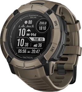 Смарт-часы Garmin Instinct 2X Solar Tactical Edition - 50 mm, Коричневый Смарт-часы Garmin Instinct 2X Solar Tactical Edition - 50 mm, Коричневый