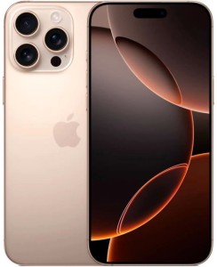 Смартфон Apple iPhone 16 Pro DualSim 128 ГБ Desert Titanium Смартфон Apple iPhone 16 Pro DualSim 128 ГБ Desert Titanium