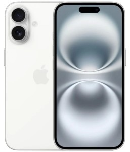 Смартфон Apple iPhone 16 DualSim 128 ГБ Белый Смартфон Apple iPhone 16 DualSim 128 ГБ Белый