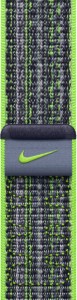 Ремешок спортивный для Apple Watch Nike, 41 мм, зелено-голубой (MTL03)
