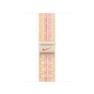Браслет спортивный для Apple Watch 41mm Nike Sport Loop - Звездно-розовый (Starlight/Pink) MUJW3 Браслет спортивный для Apple Watch 41mm Nike Sport Loop - Звездно-розовый (Starlight/Pink) MUJW3