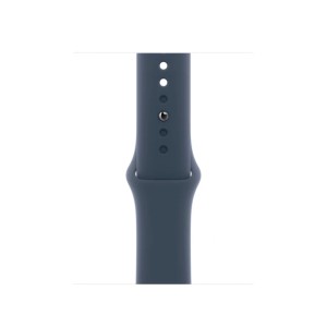 Ремешок спортивный для Apple Watch 41mm Sport Band (S/M) - Синий шторм (Storm Blue) - MT2W3 Ремешок спортивный для Apple Watch 41mm Sport Band (S/M) - Синий шторм (Storm Blue) - MT2W3