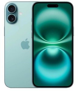 Смартфон Apple iPhone 16 Plus eSim 128 ГБ Бирюзовый Смартфон Apple iPhone 16 Plus eSim 128 ГБ Бирюзовый