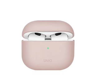Чехол с карабином Uniq Uniq Lino Liquid Silicone для AirPods 3 Розовый Чехол с карабином Uniq Uniq Lino Liquid Silicone для AirPods 3 Розовый