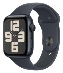 Смарт-часы Apple Watch SE (2024) ремешок Sport Band 44 мм Черный M/L Смарт-часы Apple Watch SE (2024) ремешок Sport Band 44 мм Черный M/L